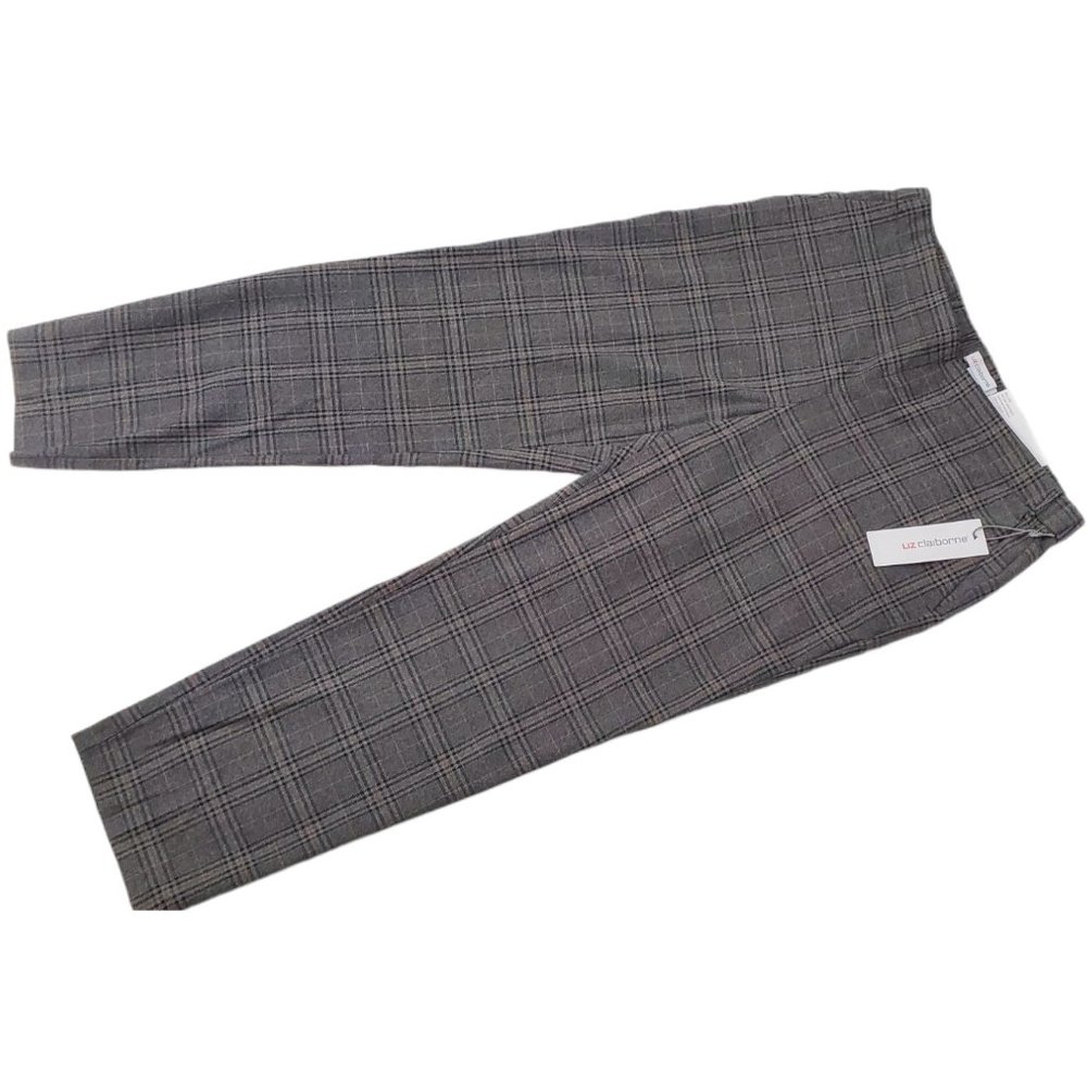 Liz Claiborne Women's Dress Pants Plaid Size 8